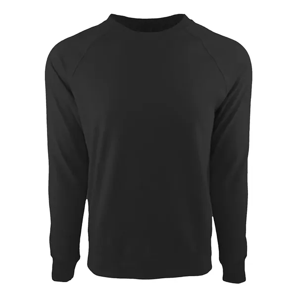 Next Level Unisex Laguna Raglan Crewneck Sweatshirt - Next Level Unisex Laguna Raglan Crewneck Sweatshirt - Image 7 of 24