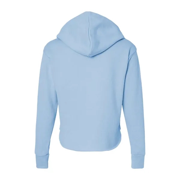 Next Level Women's Laguna Sueded Raw Edge Crop Hoodie Swe... - Next Level Women's Laguna Sueded Raw Edge Crop Hoodie Swe... - Image 12 of 14
