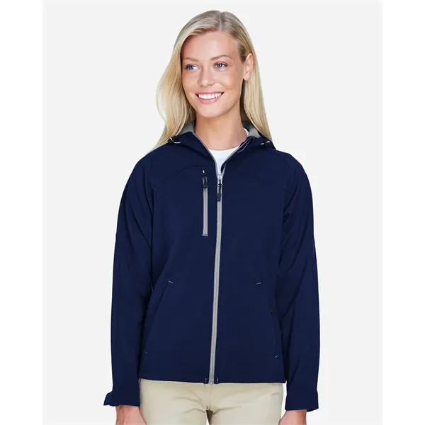 North End Women's Prospect Two-Layer Fleece Bonded Soft S... - North End Women's Prospect Two-Layer Fleece Bonded Soft S... - Image 0 of 4