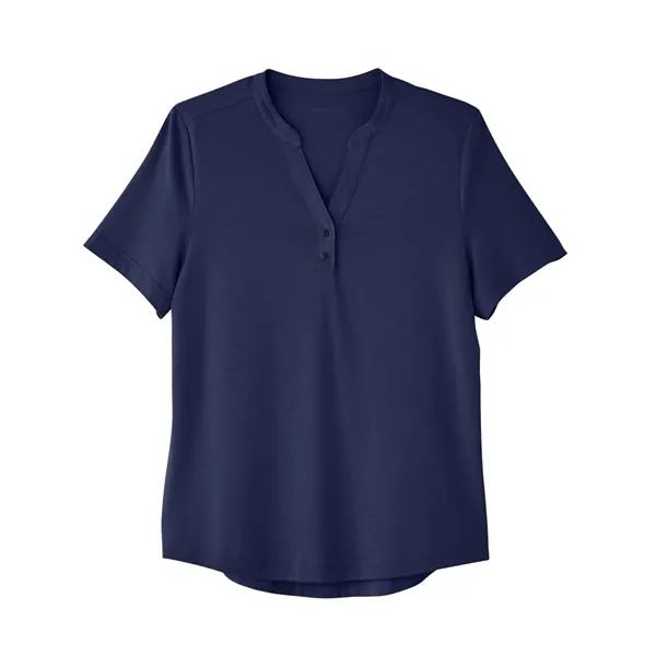 North End Women's JAQ Snap-Up Stretch Performance Polo - North End Women's JAQ Snap-Up Stretch Performance Polo - Image 7 of 16