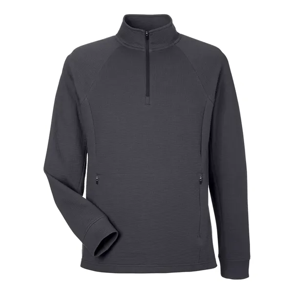 North End Men's Rhythm Waffle Quarter-Zip Pullover