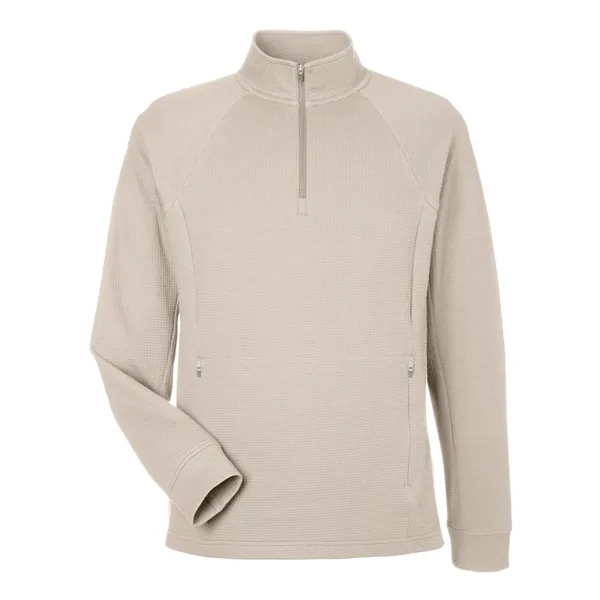North End Men's Rhythm Waffle Quarter-Zip Pullover