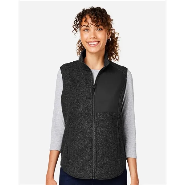 North End Women's Aura Sweater Fleece Vest - North End Women's Aura Sweater Fleece Vest - Image 0 of 6