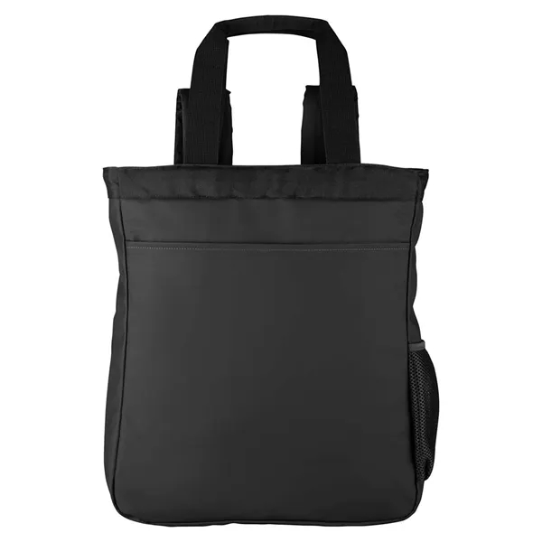 North End Unisex Reflective Convertible Laptop Backpack T... - North End Unisex Reflective Convertible Laptop Backpack T... - Image 1 of 3