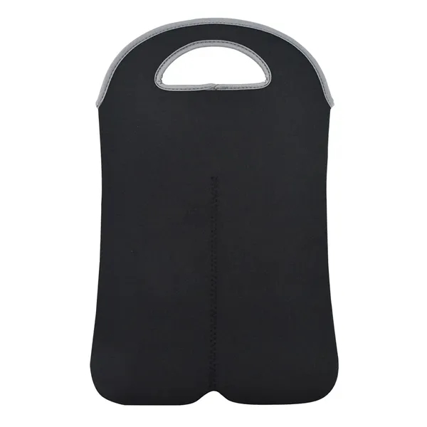 OAD Insulated Neoprene Double Wine Tote - OAD Insulated Neoprene Double Wine Tote - Image 0 of 2