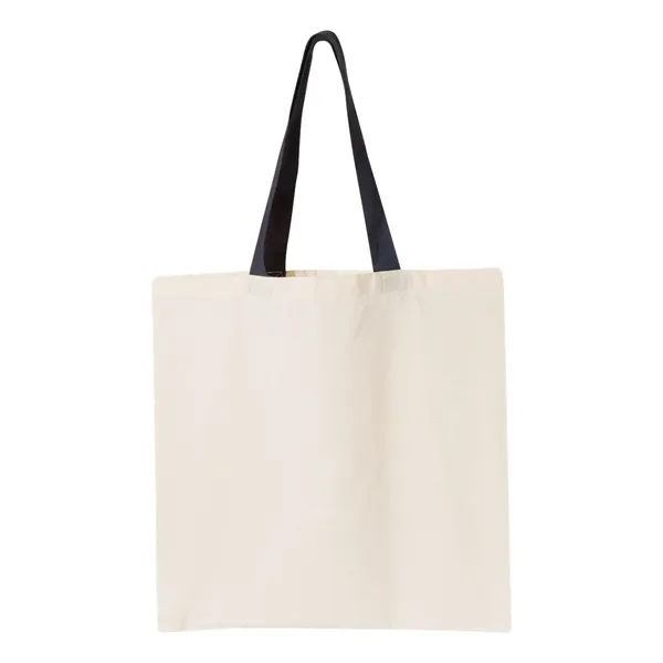 OAD Contrast-Color Handle Tote - OAD Contrast-Color Handle Tote - Image 4 of 12