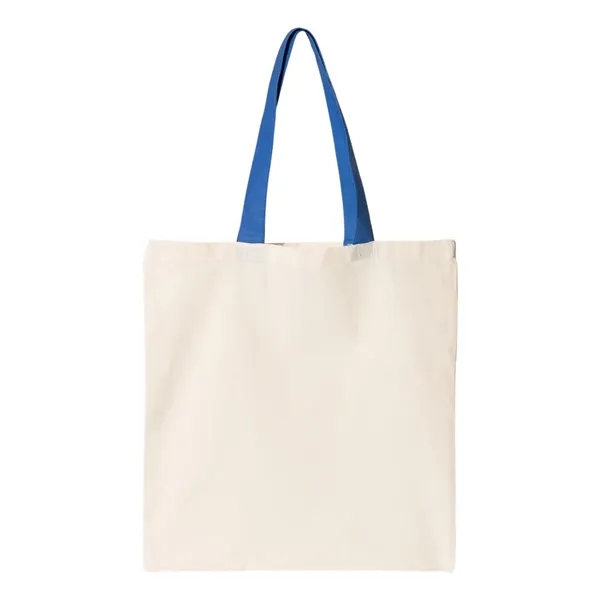OAD Contrast-Color Handle Tote - OAD Contrast-Color Handle Tote - Image 10 of 12