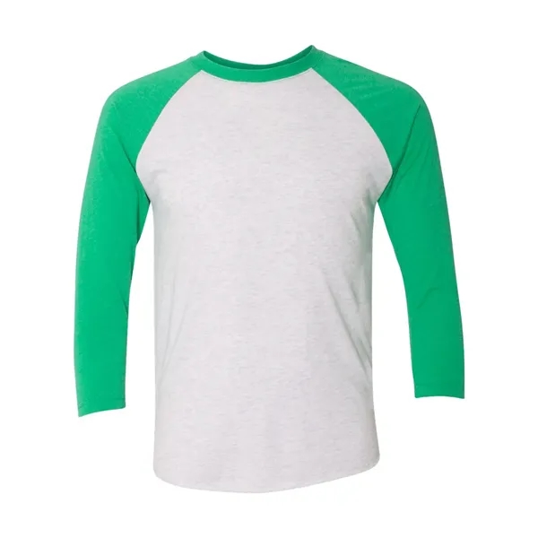 Custom Next Level Unisex Triblend Three-Quarter Raglan T-Shirt