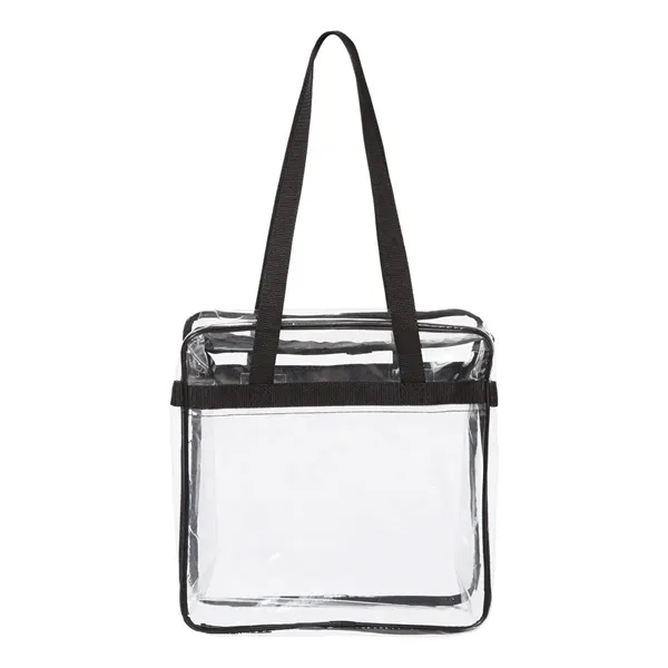 OAD OAD Clear Tote with Zippered Top - OAD OAD Clear Tote with Zippered Top - Image 0 of 2