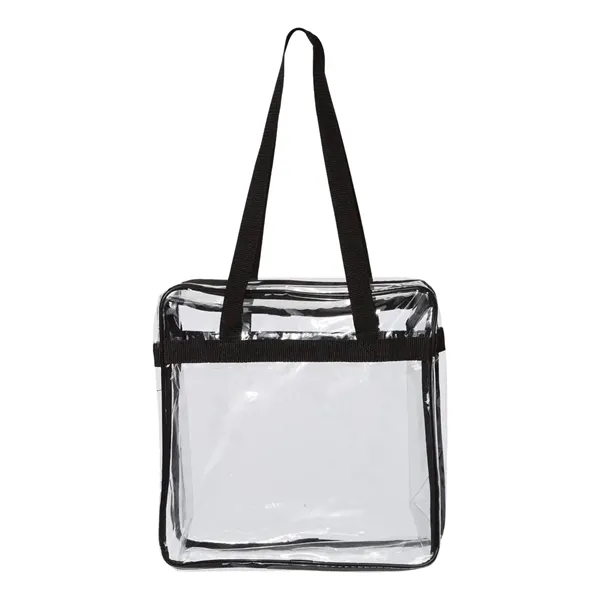 OAD OAD Clear Tote with Zippered Top - OAD OAD Clear Tote with Zippered Top - Image 2 of 2