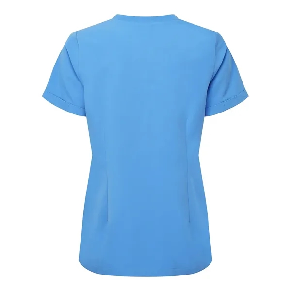 Onna Women's Invincible V-Neck Stretch Scrub Top - Onna Women's Invincible V-Neck Stretch Scrub Top - Image 4 of 7