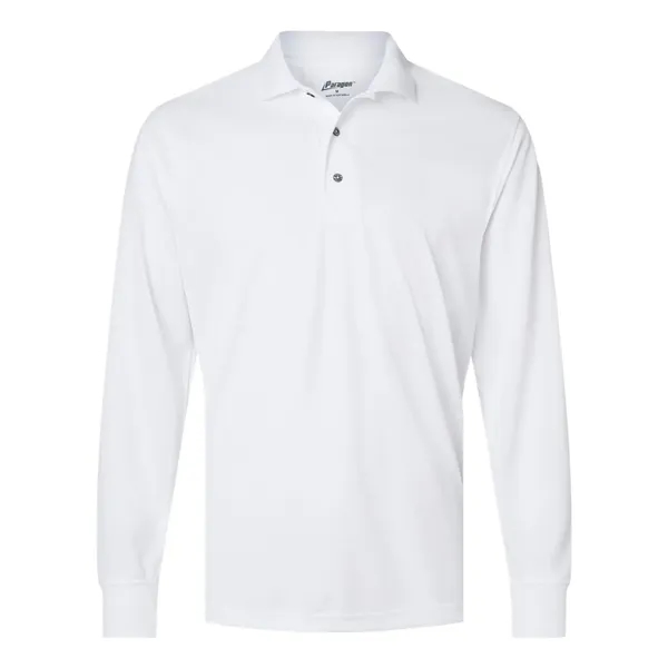 Paragon Men's Prescott Long Sleeve Polo - Paragon Men's Prescott Long Sleeve Polo - Image 9 of 10