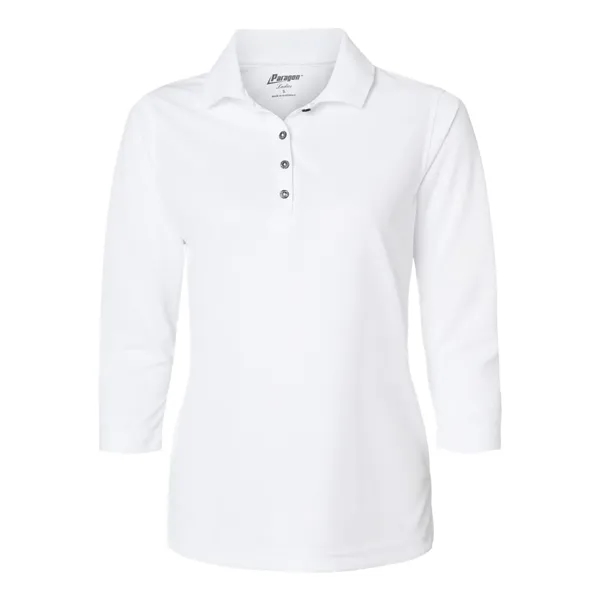 Paragon Women's Lady Palm Three-Quarter Sleeve Polo - Paragon Women's Lady Palm Three-Quarter Sleeve Polo - Image 21 of 22