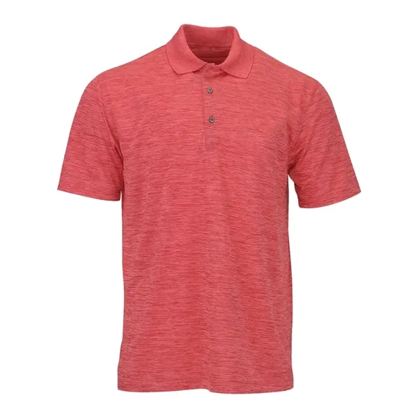 Paragon Men's Dakota Striated Heather Polo - Paragon Men's Dakota Striated Heather Polo - Image 3 of 25