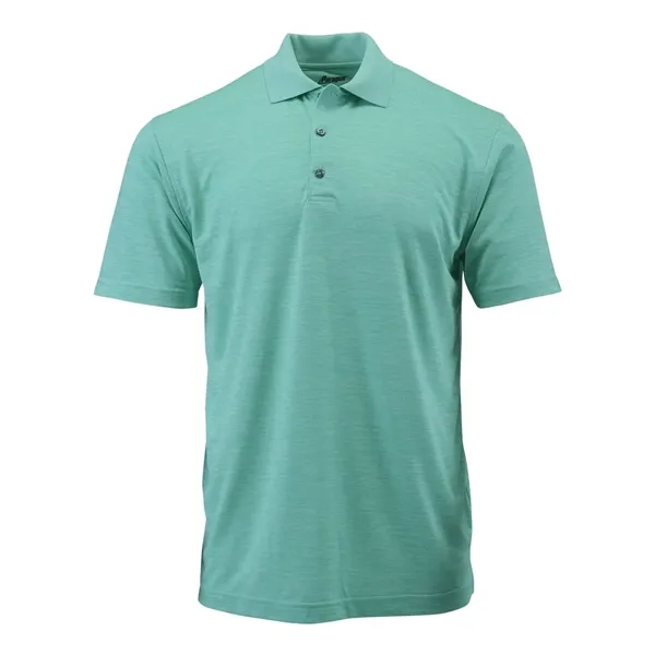 Paragon Men's Dakota Striated Heather Polo - Paragon Men's Dakota Striated Heather Polo - Image 18 of 25