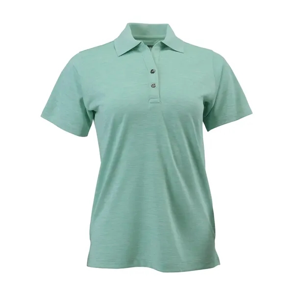 Paragon Women's Dakota Striated Heather Polo - Paragon Women's Dakota Striated Heather Polo - Image 16 of 21