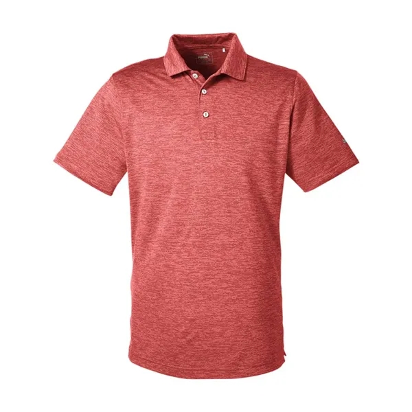 Puma Golf Men's Icon Heather Polo - Puma Golf Men's Icon Heather Polo - Image 3 of 12