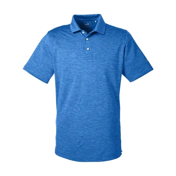 Puma Golf Men's Icon Heather Polo - Puma Golf Men's Icon Heather Polo - Image 5 of 12