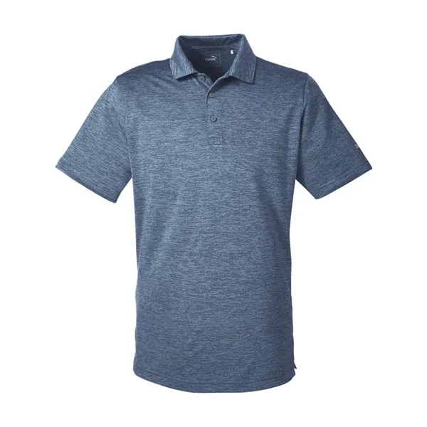 Puma Golf Men's Icon Heather Polo - Puma Golf Men's Icon Heather Polo - Image 7 of 12