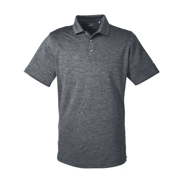 Puma Golf Men's Icon Heather Polo - Puma Golf Men's Icon Heather Polo - Image 9 of 12