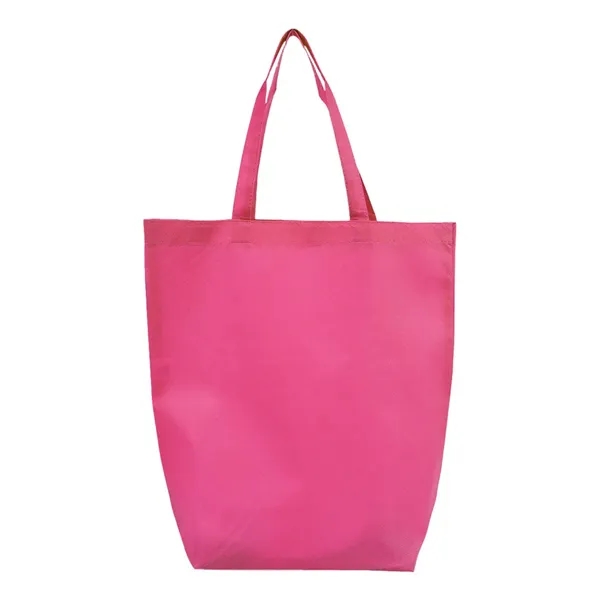 Q-Tees Non-Woven Gusset Bottom Tote - Q-Tees Non-Woven Gusset Bottom Tote - Image 4 of 18