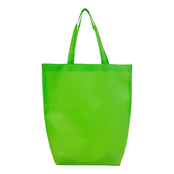 Q-Tees Non-Woven Gusset Bottom Tote - Q-Tees Non-Woven Gusset Bottom Tote - Image 5 of 18