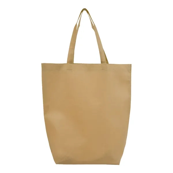 Q-Tees Non-Woven Gusset Bottom Tote - Q-Tees Non-Woven Gusset Bottom Tote - Image 7 of 18