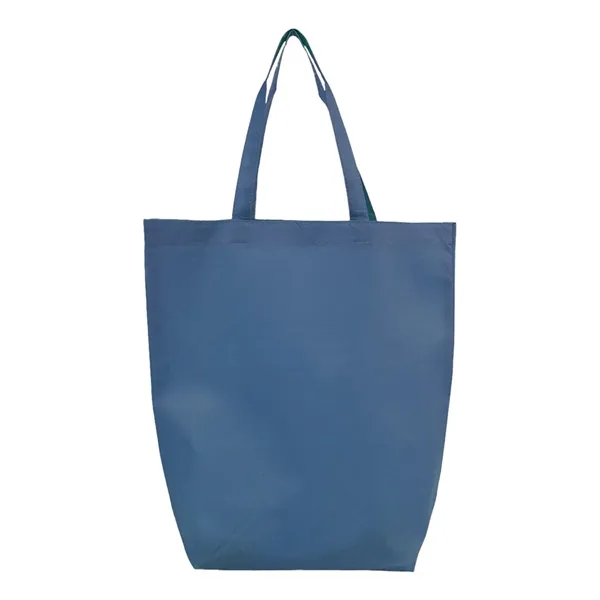 Q-Tees Non-Woven Gusset Bottom Tote - Q-Tees Non-Woven Gusset Bottom Tote - Image 9 of 18