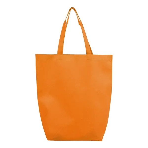 Q-Tees Non-Woven Gusset Bottom Tote - Q-Tees Non-Woven Gusset Bottom Tote - Image 11 of 18