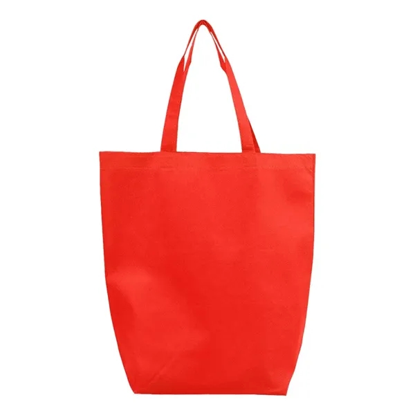 Q-Tees Non-Woven Gusset Bottom Tote - Q-Tees Non-Woven Gusset Bottom Tote - Image 14 of 18