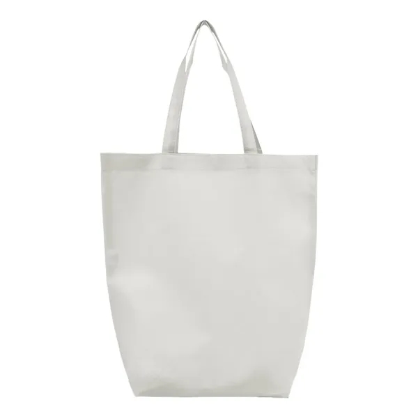 Q-Tees Non-Woven Gusset Bottom Tote - Q-Tees Non-Woven Gusset Bottom Tote - Image 18 of 18