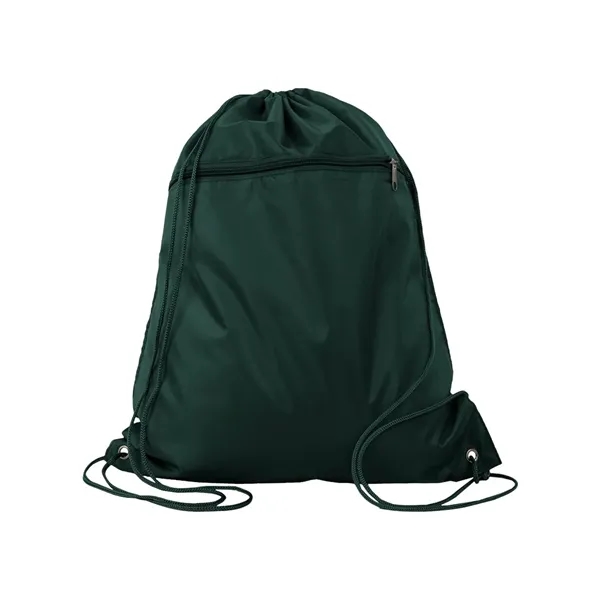Q-Tees Polyester Cinchpack - Q-Tees Polyester Cinchpack - Image 3 of 18