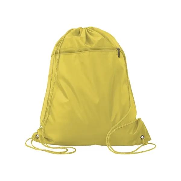 Q-Tees Polyester Cinchpack - Q-Tees Polyester Cinchpack - Image 4 of 18