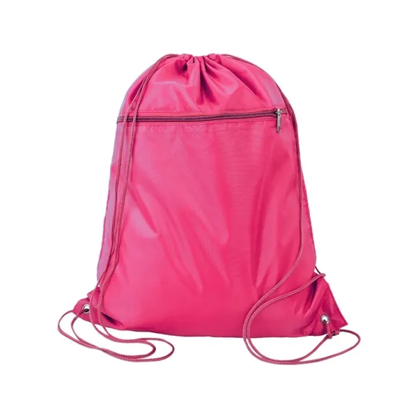 Q-Tees Polyester Cinchpack - Q-Tees Polyester Cinchpack - Image 5 of 18
