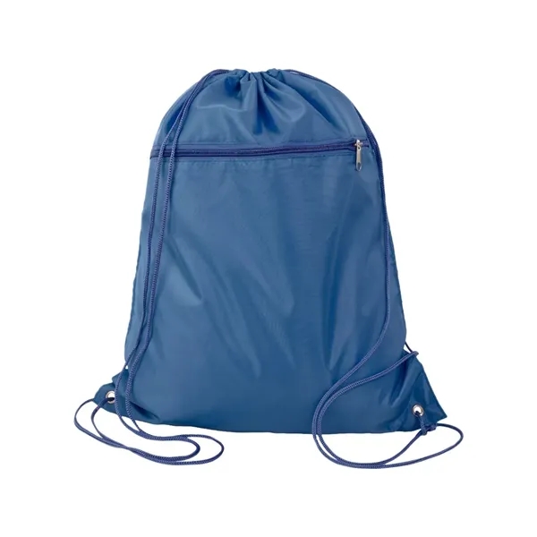 Q-Tees Polyester Cinchpack - Q-Tees Polyester Cinchpack - Image 11 of 18