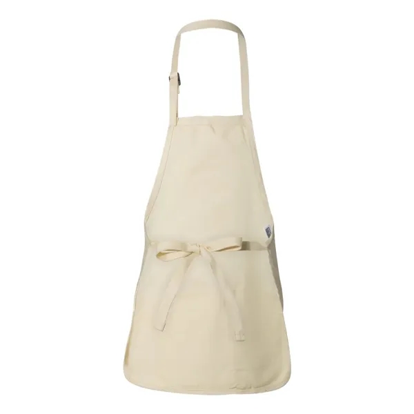 Q-Tees Full-Length Apron with Pouch Pocket - Q-Tees Full-Length Apron with Pouch Pocket - Image 6 of 14