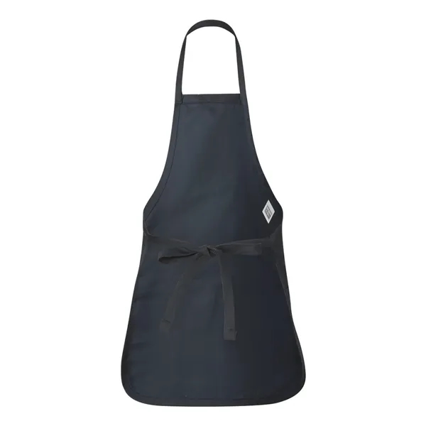 Q-Tees Full-Length Apron with Pouch Pocket - Q-Tees Full-Length Apron with Pouch Pocket - Image 8 of 14