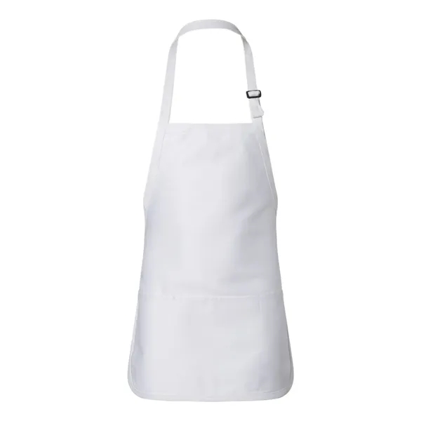 Q-Tees Full-Length Apron with Pouch Pocket - Q-Tees Full-Length Apron with Pouch Pocket - Image 13 of 14
