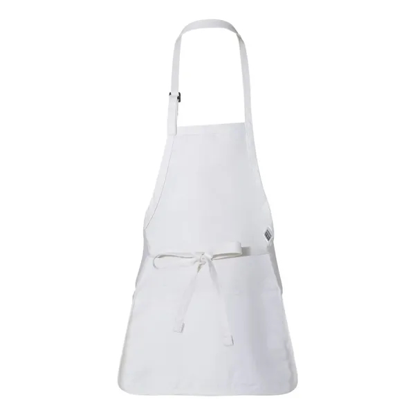 Q-Tees Full-Length Apron with Pouch Pocket - Q-Tees Full-Length Apron with Pouch Pocket - Image 14 of 14