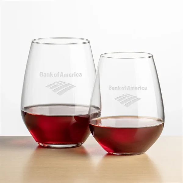 Townsend Stemless Wine - Deep Etch