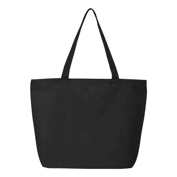 Q-Tees 25L Zippered Tote - Q-Tees 25L Zippered Tote - Image 2 of 16