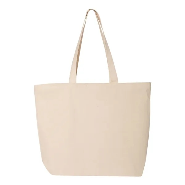 Q-Tees 25L Zippered Tote - Q-Tees 25L Zippered Tote - Image 5 of 16
