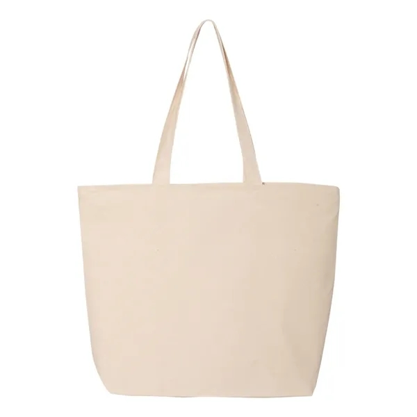 Q-Tees 25L Zippered Tote - Q-Tees 25L Zippered Tote - Image 6 of 16