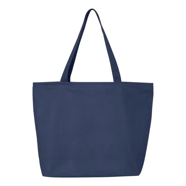 Q-Tees 25L Zippered Tote - Q-Tees 25L Zippered Tote - Image 7 of 16