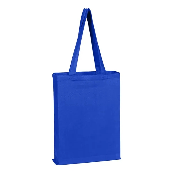 Q-Tees Canvas Gusset Promotional Tote - Q-Tees Canvas Gusset Promotional Tote - Image 5 of 5