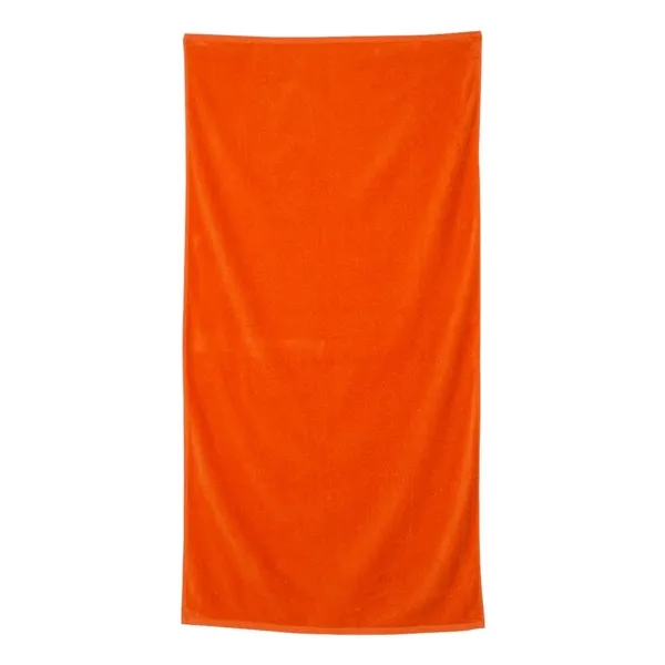 Q-Tees Velour Beach Towel - Q-Tees Velour Beach Towel - Image 13 of 24