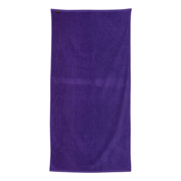 Q-Tees Velour Beach Towel - Q-Tees Velour Beach Towel - Image 16 of 24