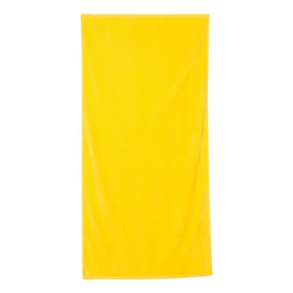 Q-Tees Velour Beach Towel - Q-Tees Velour Beach Towel - Image 23 of 24