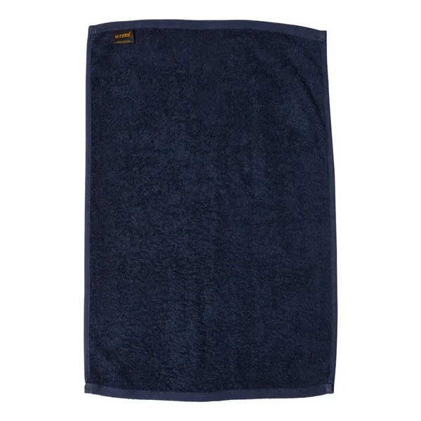 Q-Tees Deluxe Hemmed Hand Towel - Q-Tees Deluxe Hemmed Hand Towel - Image 8 of 20