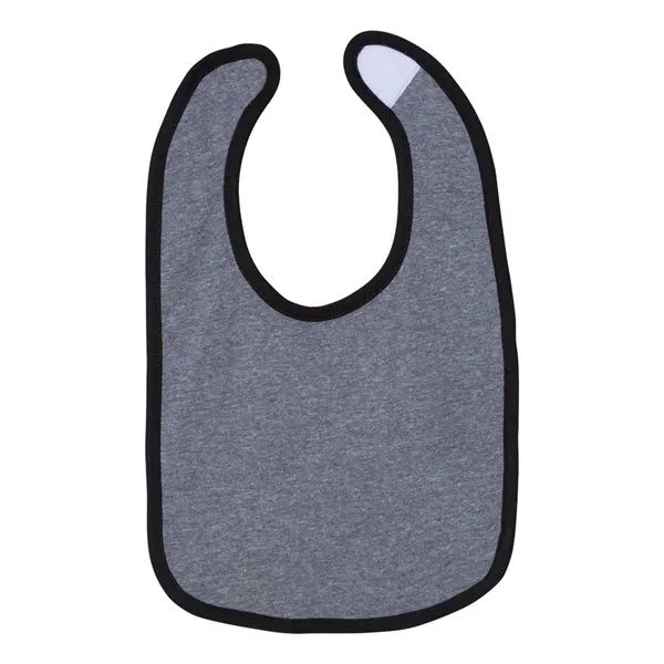 Rabbit Skins Infant Contrast Trim Premium Jersey Bib - Rabbit Skins Infant Contrast Trim Premium Jersey Bib - Image 1 of 19